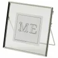 Фоторамка 16x16 см серебристая IKEA LERBODA лербуда