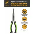 Профессиональные Плоскогубцы рыболовные 22см с тефлоновым покрытием, зелёные / щипцы для заводных колец / Обжимной инструмент для рыбалки /