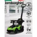 Каталка Sweet Baby Lamborghini Green с ручкой 661