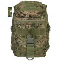 Рюкзак туристический 30л, камуфляж, водоотталкивающий текстиль, система MOLLE, эргономичные лямки