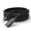 Кабель USB Ks-is 2.0 KS-866-20 USB A(M)-USB A(F) активный 20м.