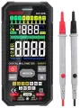 Мультиметр GVDA, цифровой, с поверкой, защита от перегрузки, автовыбор диапазона, черный