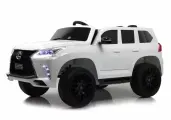 Детский электромобиль RiverToys Lexus 570 (E555EE) с дистанционным управлением, одноместный белый