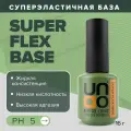 Базовое покрытие UNO Super Flex, для гель-лаков, прозрачное, 16 г