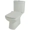 Унитаз-компакт Creo Ceramique Tours TO1002BN+TO1003N+TO1001N с функцией биде с бачком и сиденьем Микролифт белый фаянс напольный