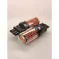Красные PR27/7W LED T25 3157 12-24V лампы 144SMD 3014 для автомобилей мототехники грузовиков, 2шт