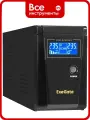 ИБП ExeGate SZ-600, чистая синусоида, LCD, AVR, внешний аккумулятор