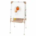 Мольберт детский двухсторонний Ника (M2S/1 белый) с баскетбольным кольцом