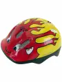 Шлем . детский/подростк. с сеточкой 6отв. 50-57см LITTLE DEVIL/красно-желтый (10) M-WAVE