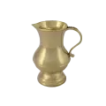 Кувшин Alberti Livio, латунь, для воды, сока, декоративный, 16 см