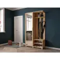 Прихожая Ларго-2 от Тэкс 2100х1150х420 дуб крафт золотой
