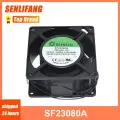 Подлинный вентилятор SUNON SF23080A 2083HBL. GN 8038 220 В 8 см, SF23080A, Нет цветная (RGB), Черный