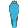 Спальный мешок Btrace Snug L size, левый серый-синий