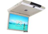 Автомобильный потолочный монитор 17.3 со встроенным Full HD медиаплеером ERGO ER17S IPS (бежевый)