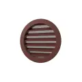 Решетка вентиляционная круглая D160 мм RAL3009 оксид красный матовый