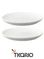 Набор тарелок обеденных Tkano Kitchen spirit 2шт, цвет белый