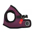 Шлейка Puppia Soft vest harness B, обхват шеи 36  см, фиолетовый, XL