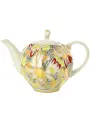Чайник заварочный форма Тюльпан, рисунок Золотые ромашки, Императорский фарфоровый завод