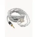Кабель для наушников KZ, посеребренный 3,5 мм - 2Pin(C)