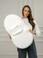 Кокон для новорожденного с эффектом памяти BIO-TEXTILES Baby-Люлька 74х38х6/14 белый