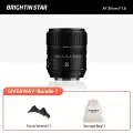 Brightin Star AF 35 мм F1.8 Объектив для Sony E Nikon Z, Черный, Nikon Z