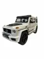 Металлическая машинка Mercedes-Benz G800 Brabus 1:18 белая, с эффектом дыма, звездным небом и звуком