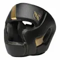 Шлем боксерский HAYABUSA T3 MMA Headgear, размер M, черно-золотой