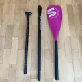Весло skatinger для SUP-доски розовое