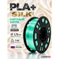 PLA+ Silk пластик LIDER-3D для 3D принтера 1.75 мм, Мятный, 1 кг