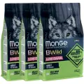 Корм для собак Monge BWILD Feed the Instinct Low Grain, дикий кабан 3 шт. х 2500 г (для мелких и карликовых пород)