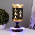 Аромалампа с подсветкой Фигура E14 40Вт +RGB черный 10х10х24,5 см