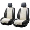 Автомобильные накидки TROKOT на передние сиденья узкие слоновая кость