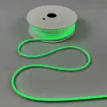 Неоновая светодиодная лента PJ Neon 7м, 6х12мм, 12в, IP 67, гибкий неон, зеленый, шаг реза 1см