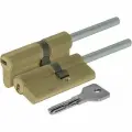 Цилиндровый механизм под вертушку (дл. шток) Cisa ASIX OE307-07.00 (60 мм/25+10+25), латунь