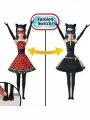 Кукла Miraculous Hero Switch Ladybug Леди Баг модная кукла 2in1