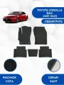 Эва коврики для TOYOTA COROLLA E210 2018-2023 левый руль / Тойота Королла Е210 2018-2023