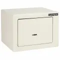 Сейф для денег и документов с ключом маленький мебельный, 170x230x170 мм, бежевый, Daswerk (Дасверк), 291339