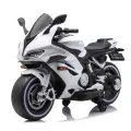 Детский электромотоцикл Ducati (12V, EVA, ручка газа, спидометр) - FT-821-WHITE