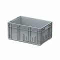 Ящик пластиковый, Контейнер RL-KLT 6280, 594х396х280 мм, серый