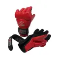 Перчатки-краги для АРБ штурм, искожа, красный - Ray-Sport - Красный - L