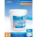 Дезинфектор Aqualeon медленный хлор 3 в 1 в таблетках по 200 гр, 1кг