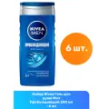 Nivea Гель для душа Men Пробуждающий 250 мл - 6 шт