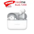 Наушники беспроводные с микрофоном realme Buds T200 White белый, Hi-Res, Bluetooth 5.4, USB Type-C.