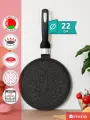Сковорода блинная антипригарная, блинница 22 см InHome IN0222/G0