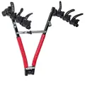 Велокрепление, крепление INTER для перевозки 3-х велосипедов на фаркопе автомобиля