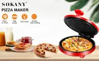 Пицца мейкер SOKANY SK-08013, 1000Вт.
