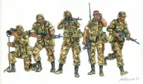 Игрушка солдаты U.S. Infantry (1980s) (1:72) 6168