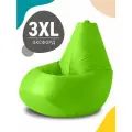 MyPuff кресло-мешок Груша, размер XXXL-Стандарт, оксфорд, салатовый неон