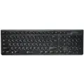 Беспроводная клавиатура OKLICK 880S Black USB черный, английская/русская (ANSI)