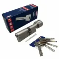 Цилиндровый механизм ABUS X12R430 ключ/вертушка 40-40 (80 мм) NI